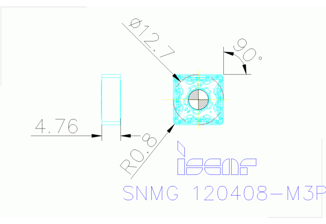 SNMG 120408-M3P IC8150