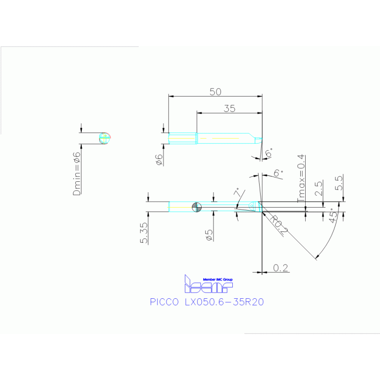 PICCO LX050.6-35R20 IC908