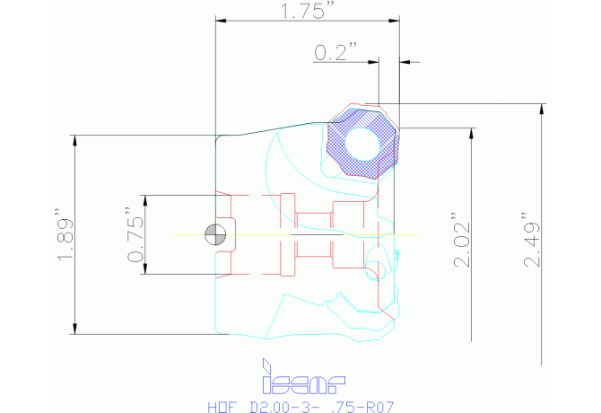 HOF D2.00-3- .75-R07
