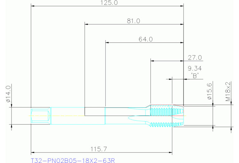 T32-PN02B05-18X2-63R