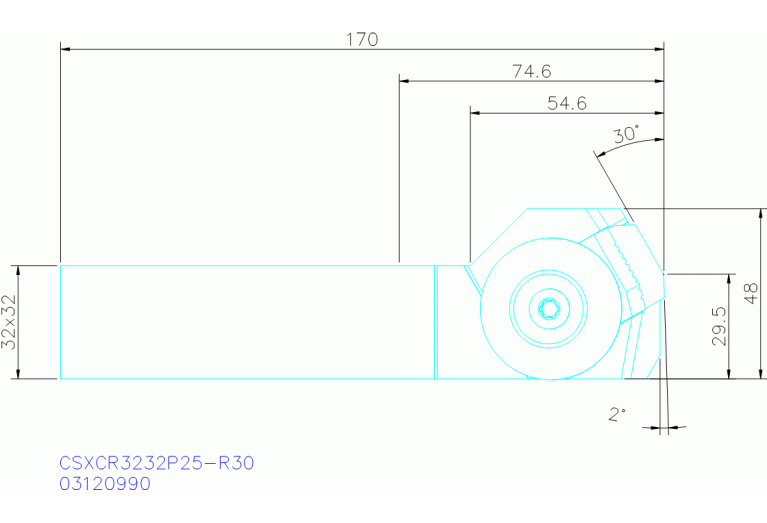 CSXCR3232P25-R30