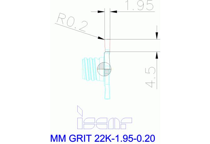 MM GRIT 22K-1.95-0.20 IC528