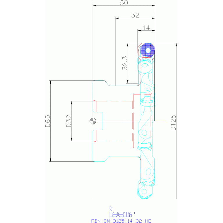 FDN CM-D125-14-32-HE