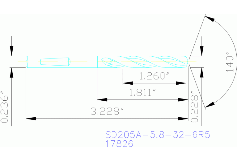 SD205A-5.8-32-6R5