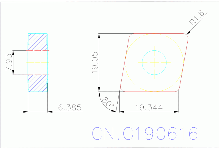 CNMG190616-RP7 WPP05G