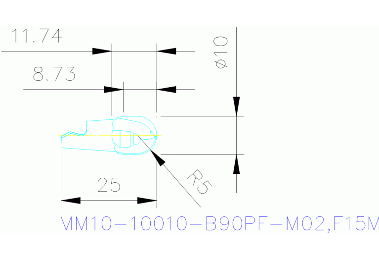MM10-10010-B90PF-M02 F15M