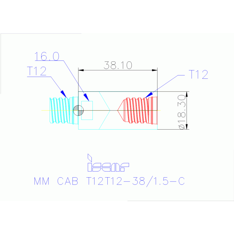 MM CAB T12T12-38/1.5-C
