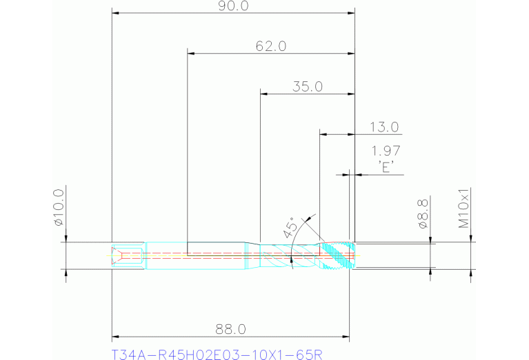 T34A-R45H02E03-10X1-65R