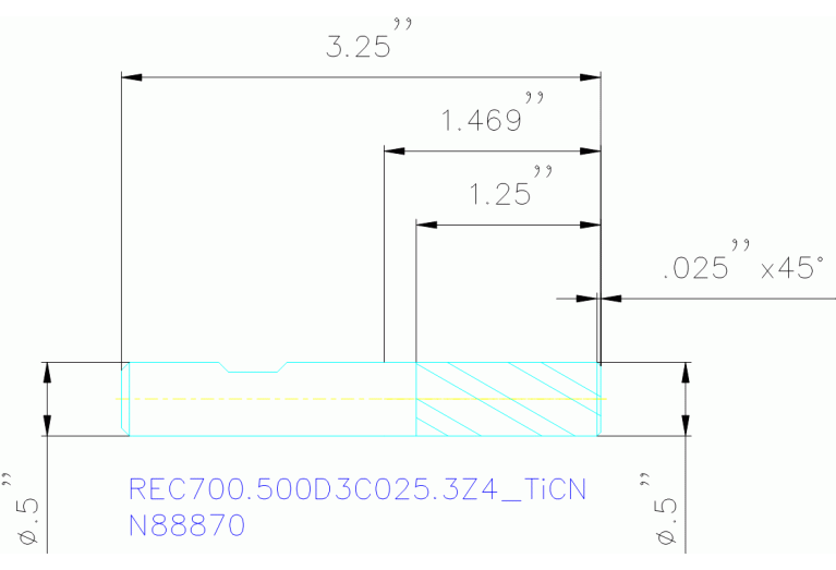 REC700.500D3C025.3Z4 TICN