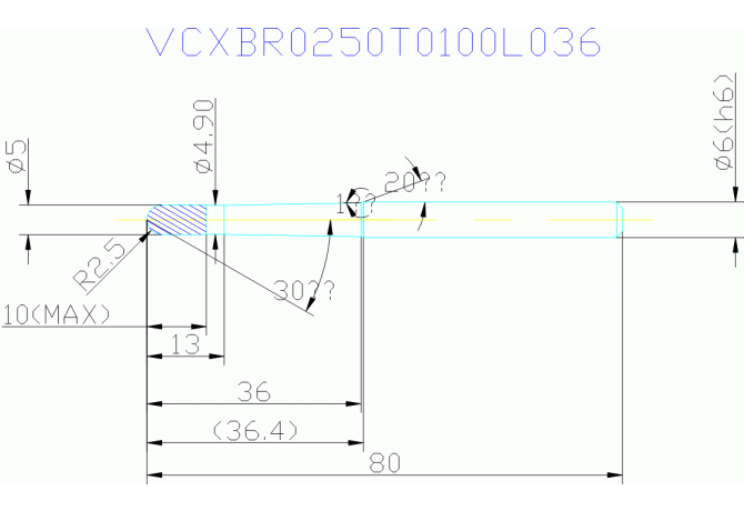 VCXBR0250T0100L036