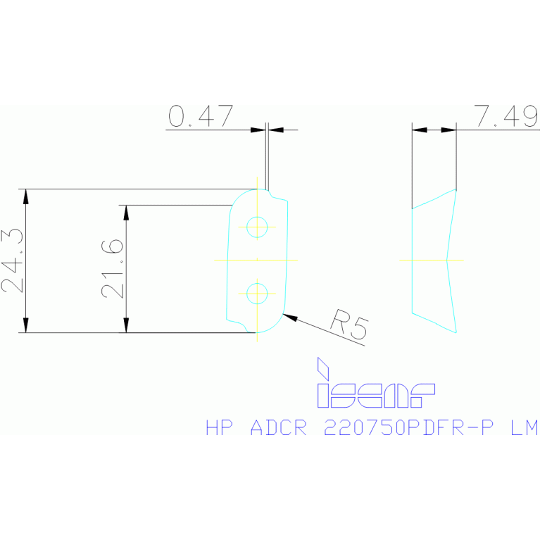 HP ADCR 220750PDFR-P LM IC28