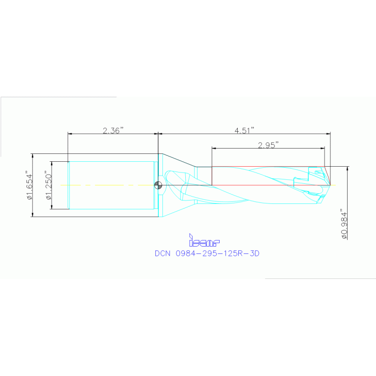 DCN 250-075-31.75R-3D