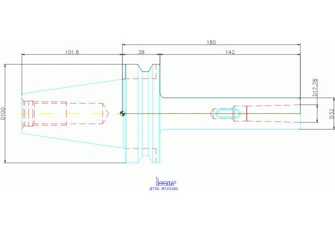 BT50 MT2X180