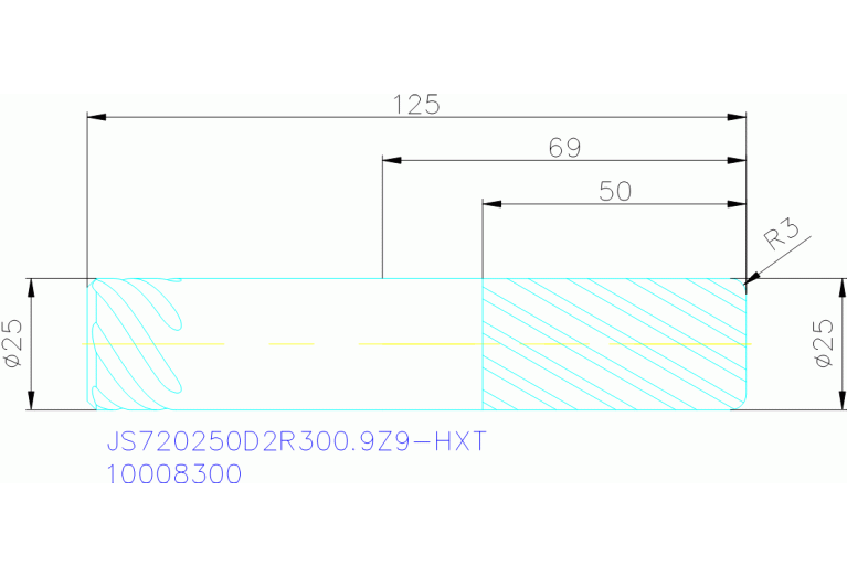 JS720250D2R300.9Z9-HXT