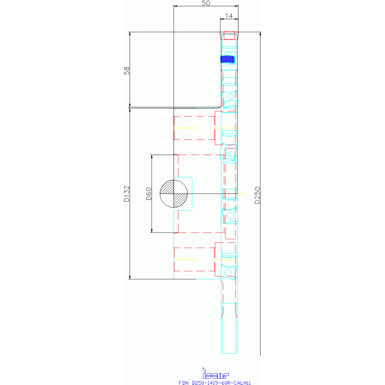 FDN D250-1419-60R-CALN11