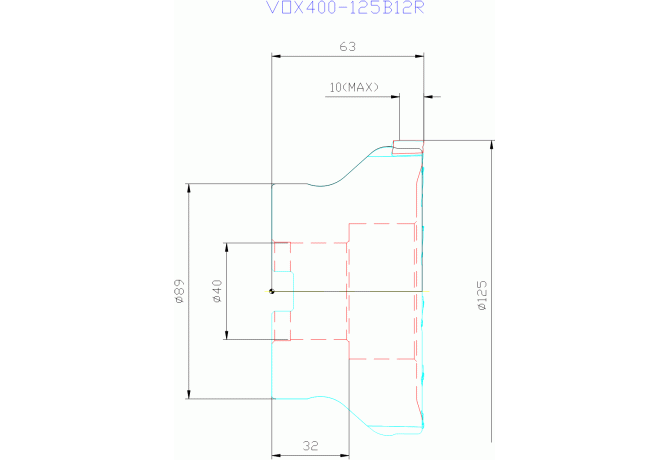 VOX400-125B12R