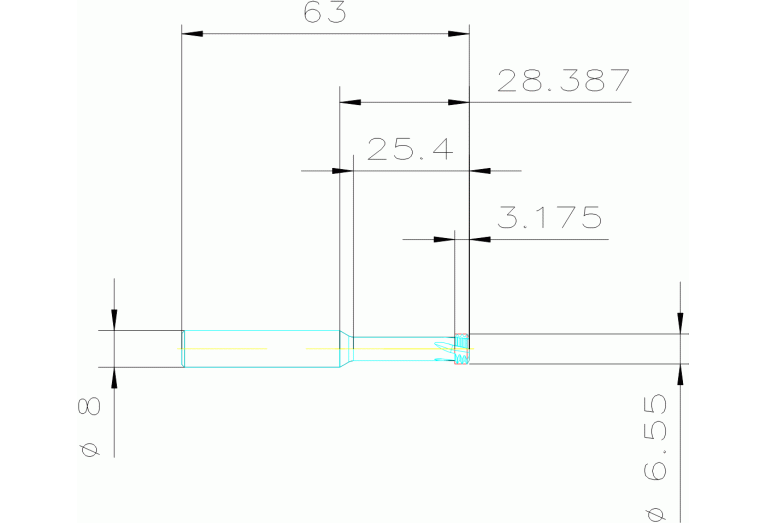 TC630-UNF5/16-A0F-WB10TJ