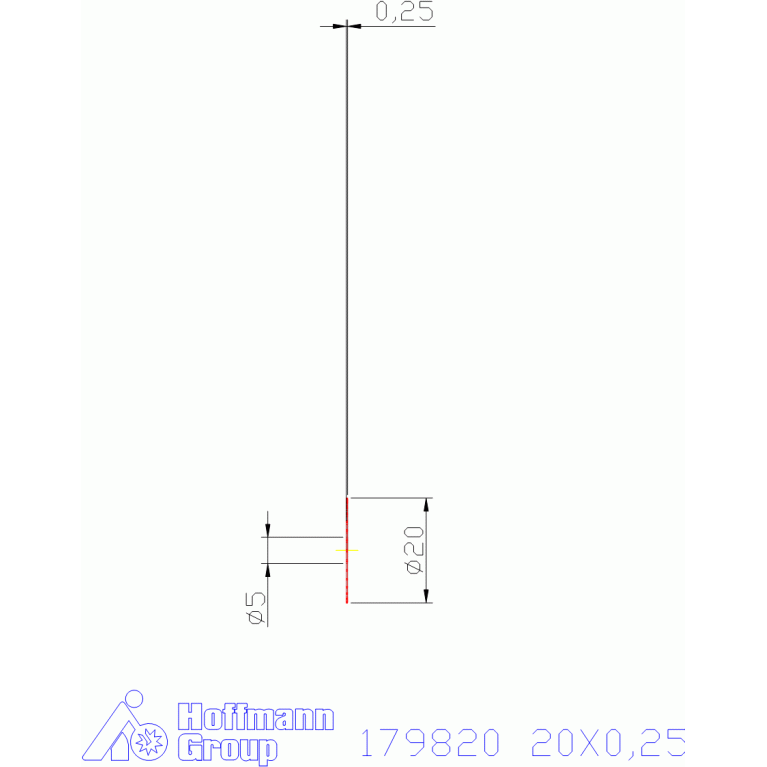 179820 20X0,25