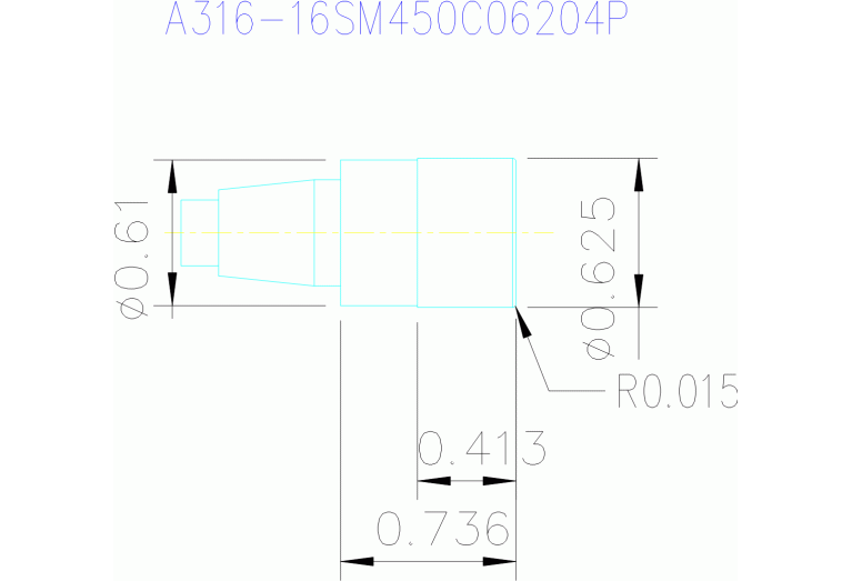 A316-16SM450C06204P 1030