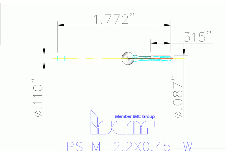 TPS M-2.2X0.45-W HS
