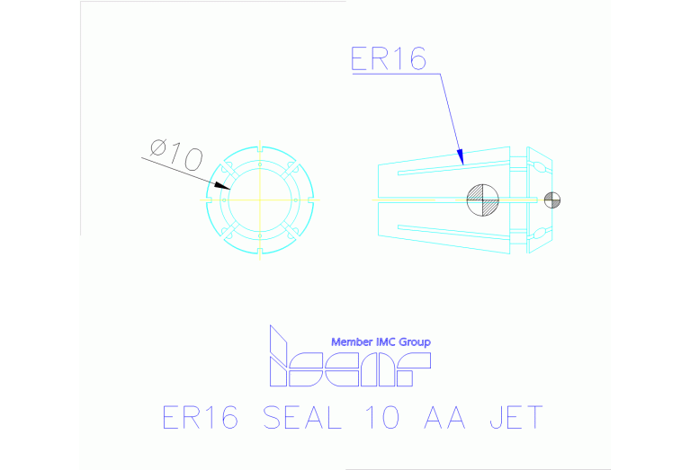 ER16 SEAL 10 AA JET