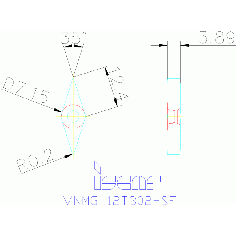 VNMG 12T302-SF IC570