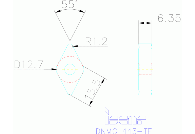 DNMG 150612-TF IC3028