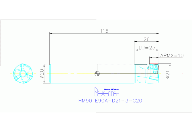 HM90 E90A-D21-3-C20