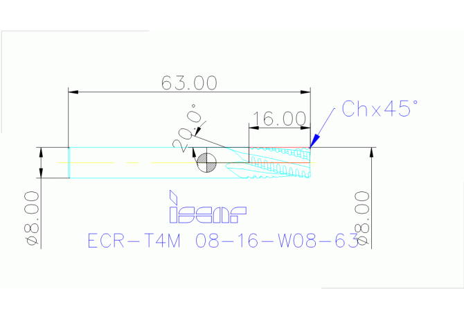 ECR-T4M 08-16-W08-63 IC900