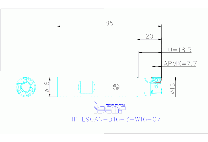 HP E90AN-D16-3-W16-07