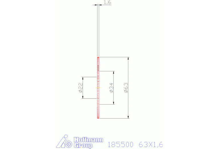 185500 63X1,6
