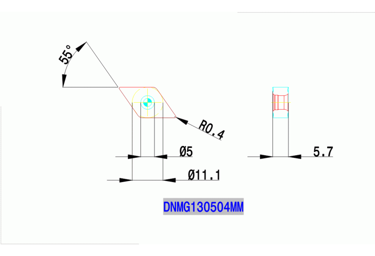 DNMG 130504 MM TT5100