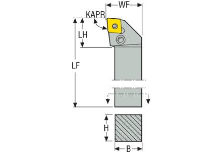 PCLNR2525M12