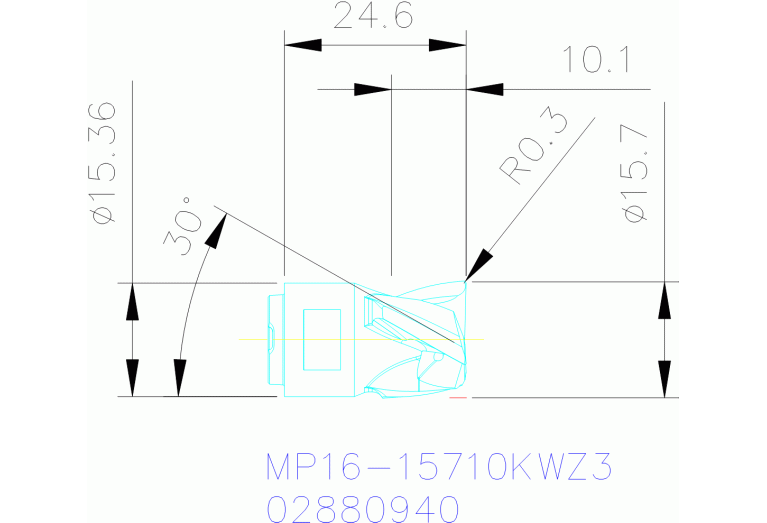 MP16-15710KWZ3-E05 F40M