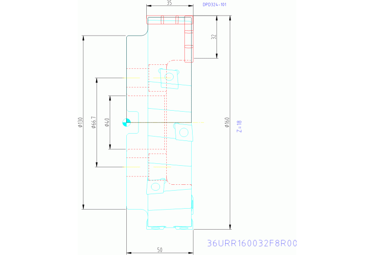 36URR160032F8R00