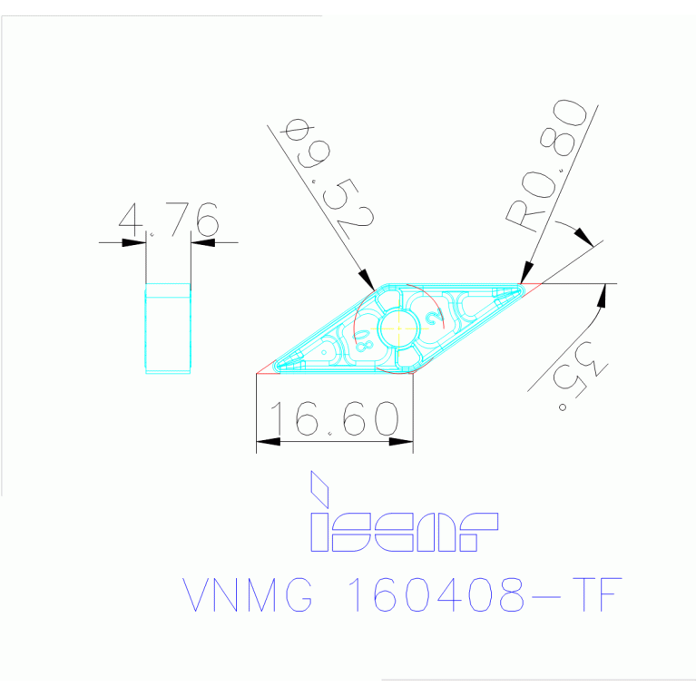 VNMG 160408-TF IC9150