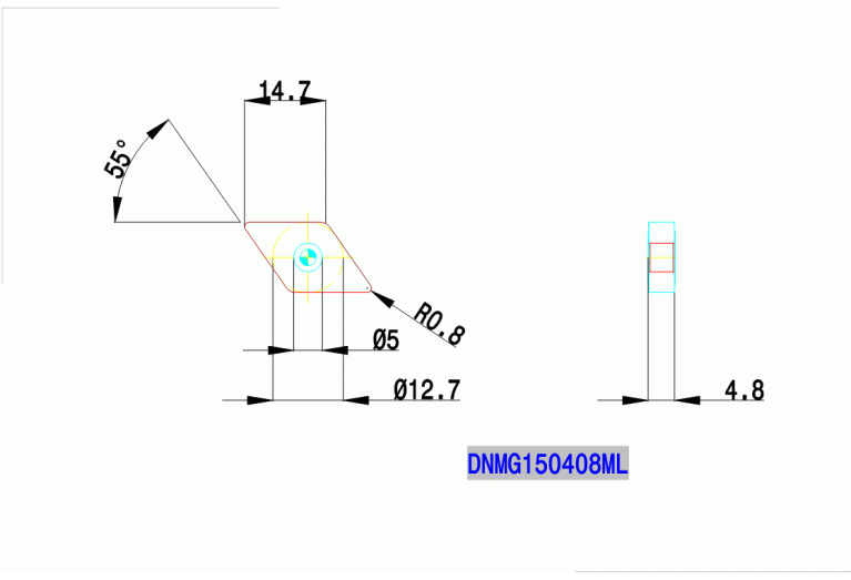 DNMG 150408 ML TT5100