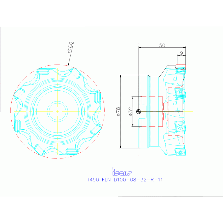 T490 FLN D100-08-32-R-11