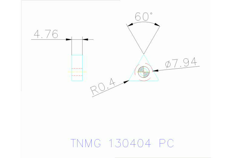 TNMG 130404 PC TT8115