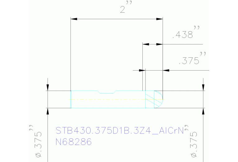 STB430.375D1B.3Z4 ALCRN