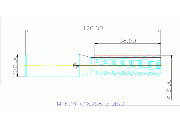 MTECB 2018D58 3.0ISO IN2005