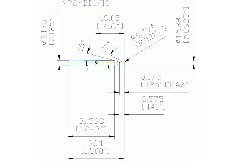 MP2MBD1/16