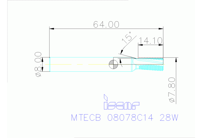 MTECB 08078C14 28W IC908