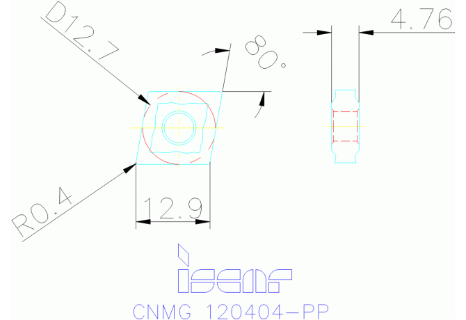 CNMG 120404-PP IC3028