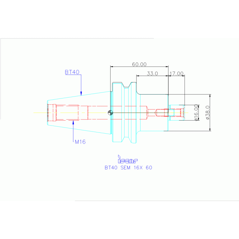 BT40 SEM 16X60