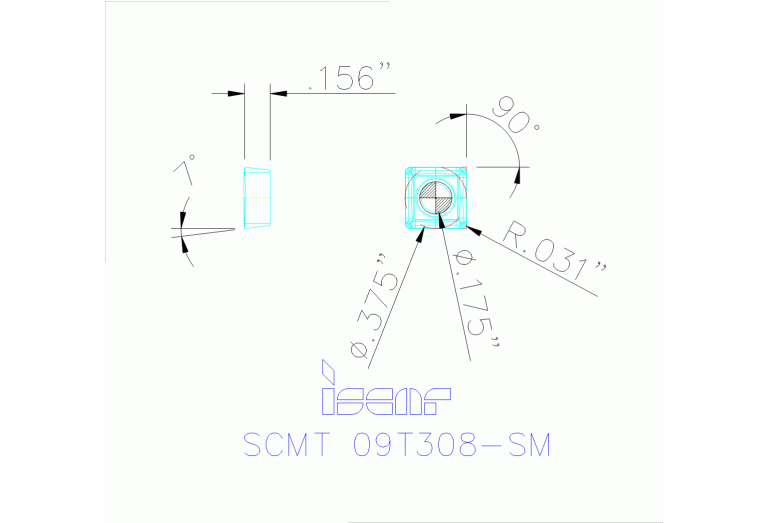 SCMT 09T308-SM IC5005