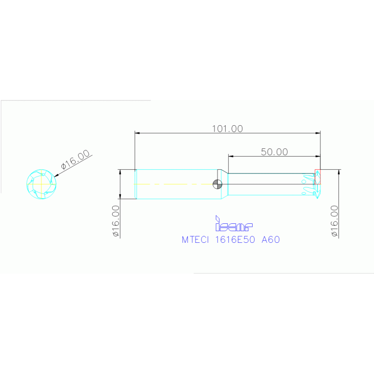 MTECI 1616E50 A60 IC908