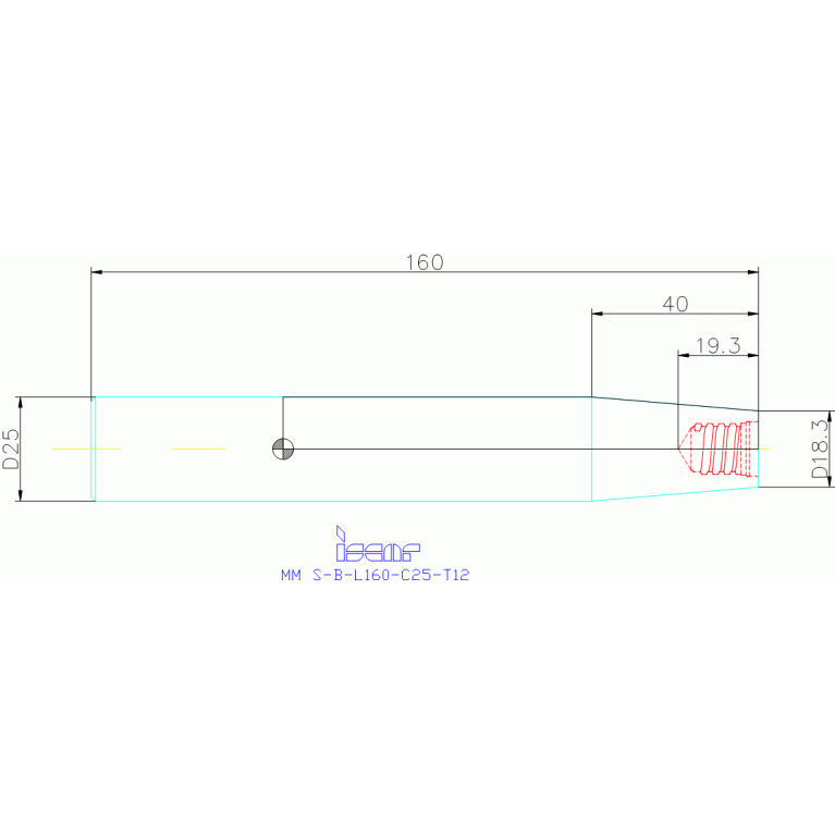 MM S-B-L160-C25-T12