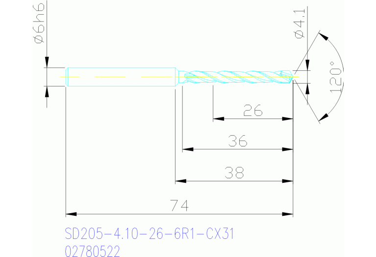 SD205-4.10-26-6R1-CX31