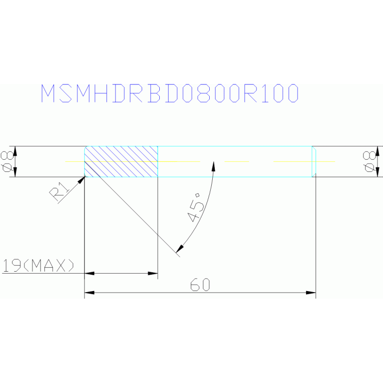 MSMHDRBD0800R100